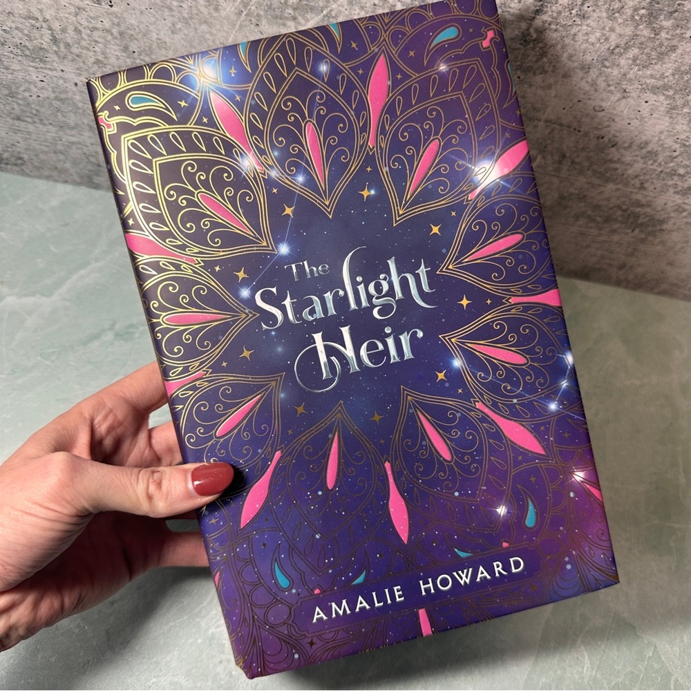 The Starlight Heir Hardcover Book Fairyloot Edition Sprayed Edges